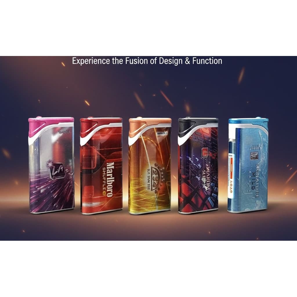 Korek Gas Api Bara FOX Zenith Motif Premium – Korek Gas Serbaguna Anti Angin Awet & Praktis