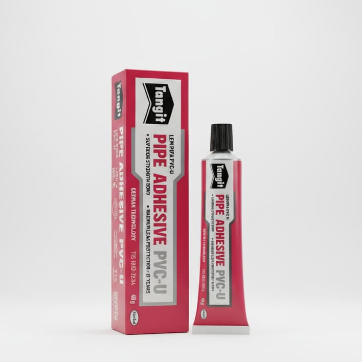 Lem PVC Tangit 40 Gram - Tahan Tekanan Tinggi, Bebas Bocor, Daya Rekat Kuat