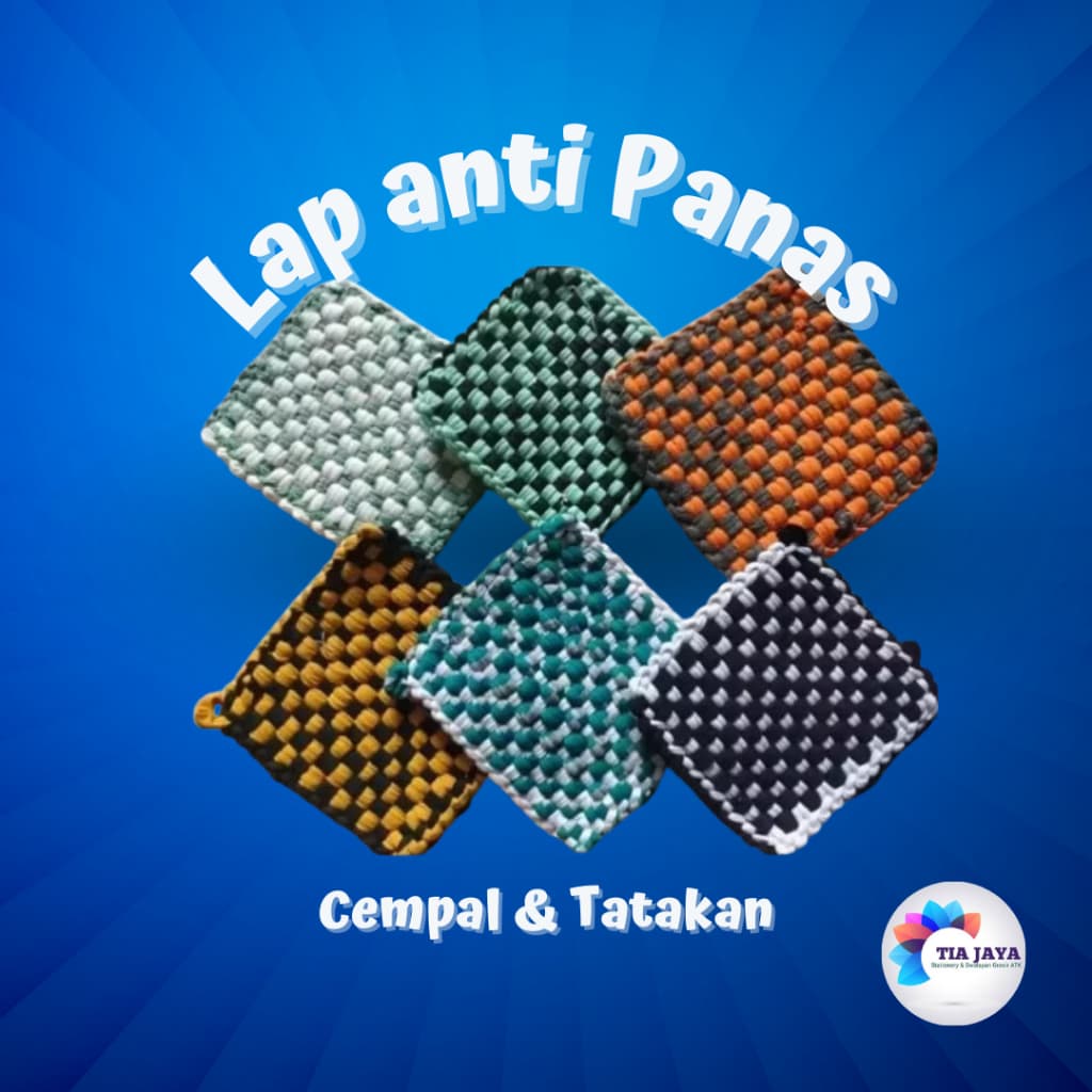 Cempal anti panas anyam/Pegangan Panci dll