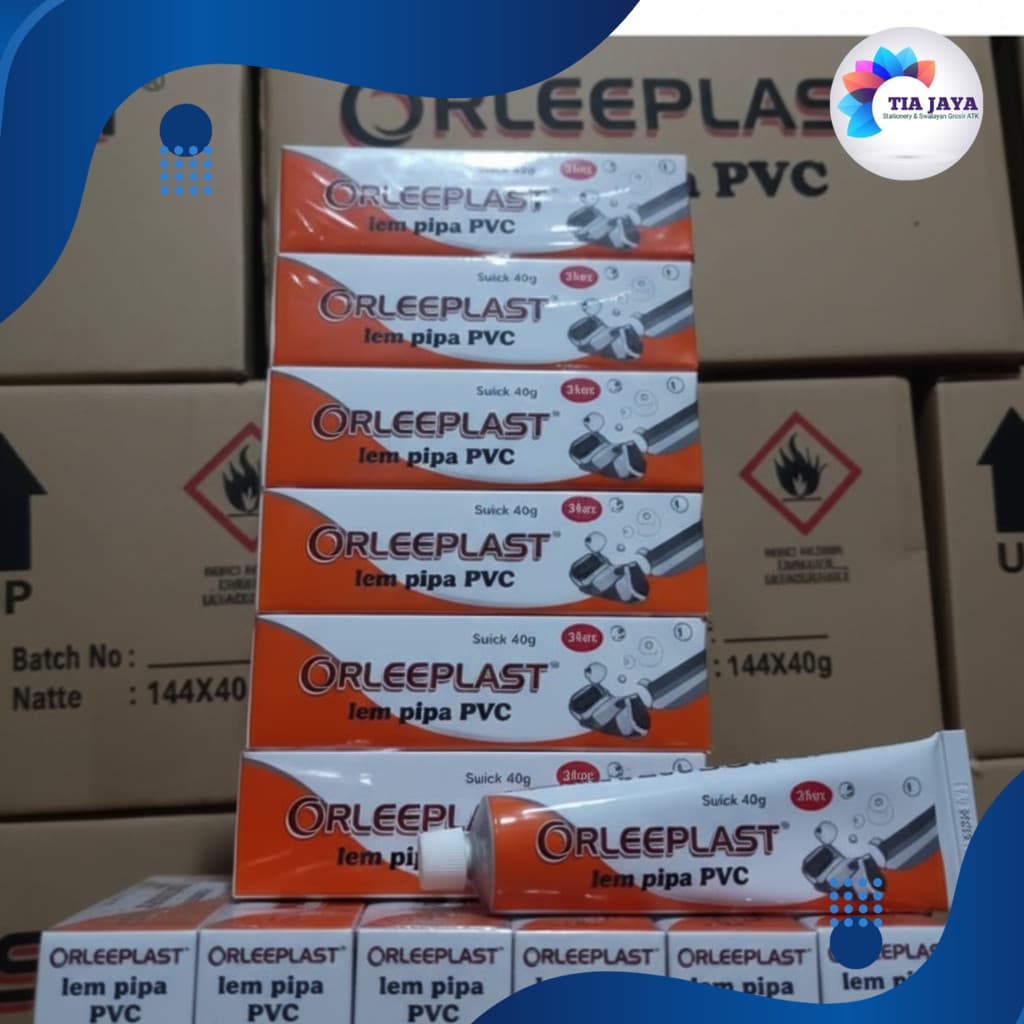 LEM PIPA ORLEEPLAST / LEM PVC 1PACK ISI 12PCS