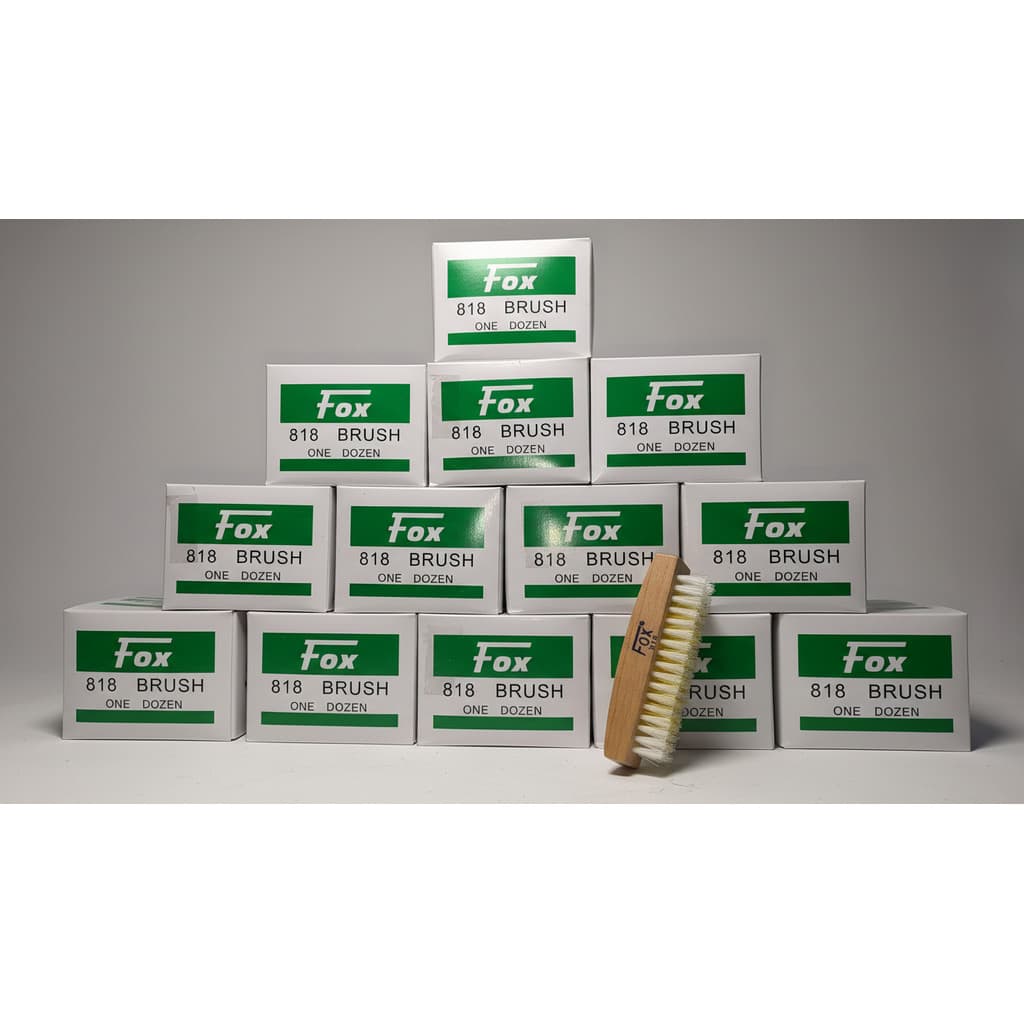 Sikat Fox 818 Brush Serbaguna Original | Sikat Sepatu Sofa Karpet | 1 Lusin 12pcs