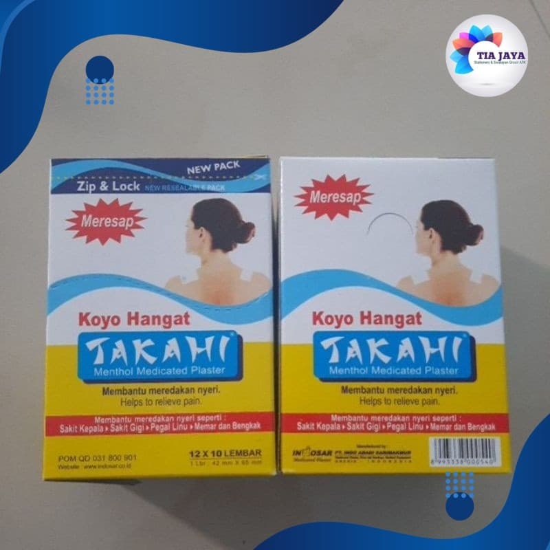 Plester hangat Koyo TAKAHI isi 120pcs