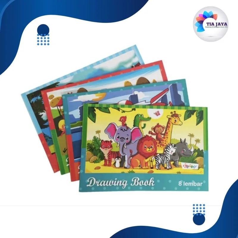 Buku Gambar Forte A4 8 lembar (10pcs)