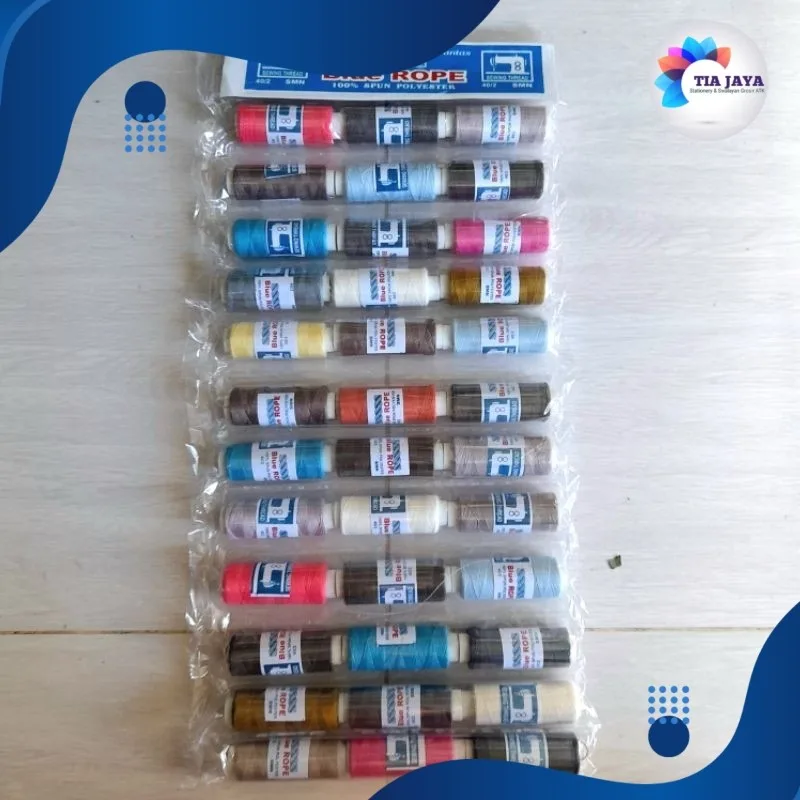 Benang Jahit Renceng Isi 36 - Harga Terjangkau, Kualitas Terbaik