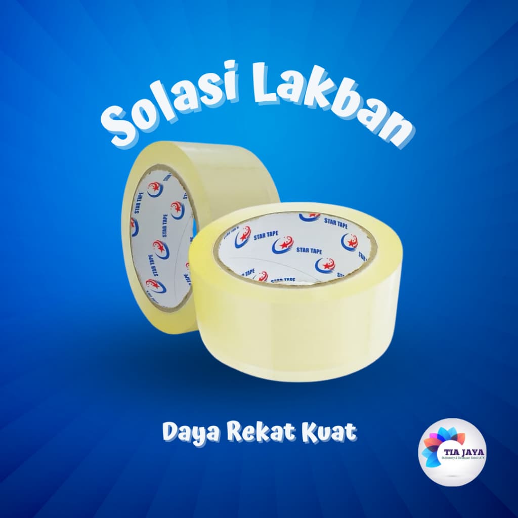 Lakban Bening Dan Coklat 48mm