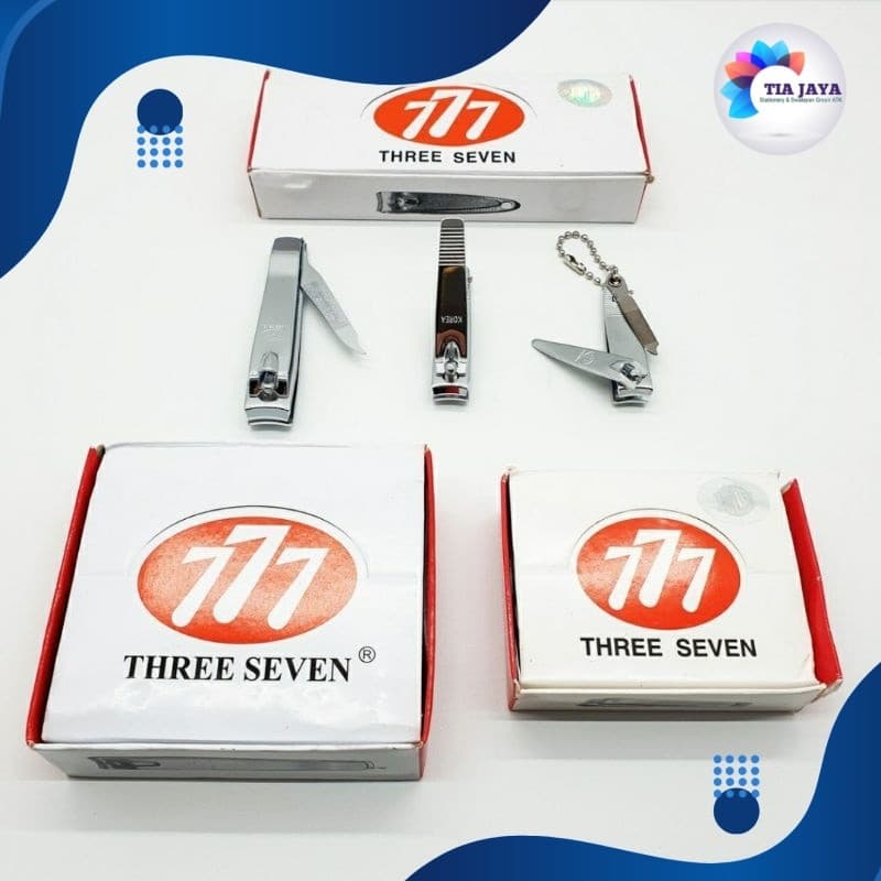 Gunting Kuku 777 Stainless Steel 12PCS - Alat Potong Kuku 2 Ukuran Pemotong Kuku Manicure Pedicure