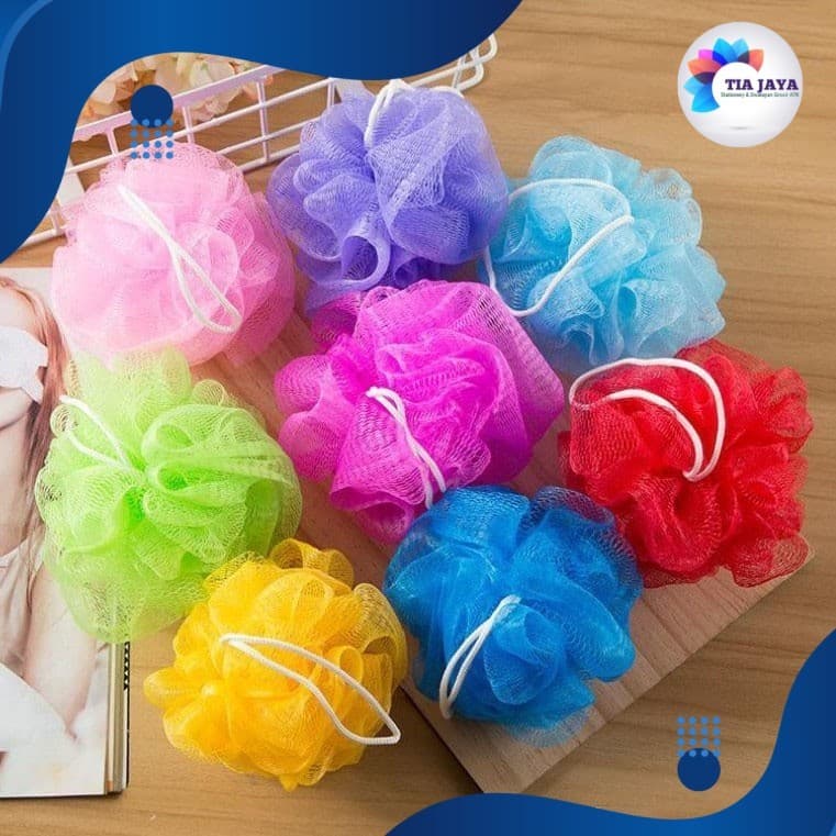 Spons Mandi Jaring Halus / Shower Net Berkualitas