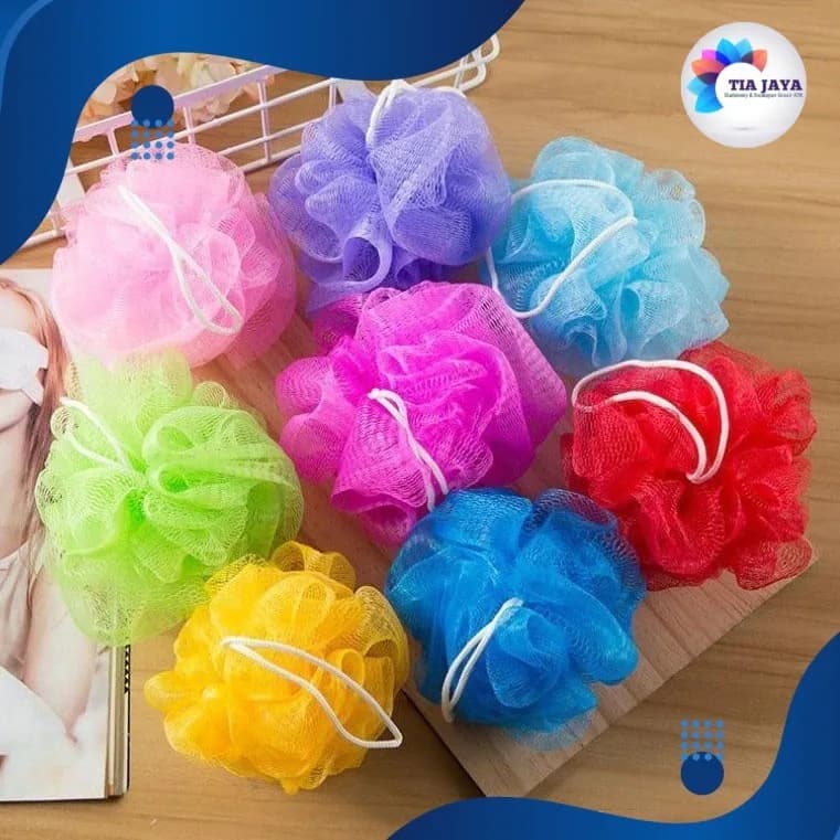 Spons Mandi Jaring Halus / Shower Net Berkualitas